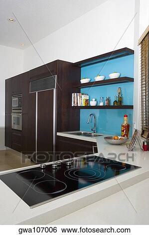 Interiors of the kitchen View Large Photo Image Stock Photograph - Interiors of the kitchen. Fotosearch