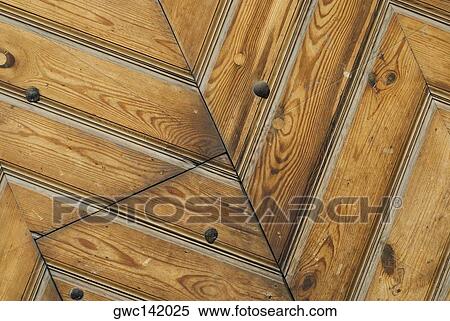 Stock Photography - Close-up of a closed door. Fotosearch