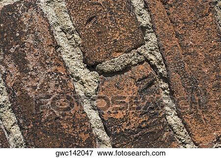 Stock Photo - Close-up of a stone wall. Fotosearch