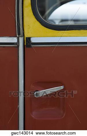 Close-up of a car door View Large Photo Image Picture - Close-up of a car door. Fotosearch