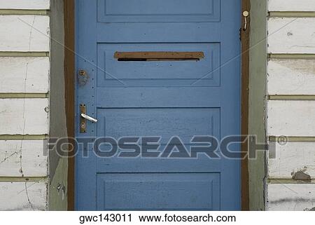 Close-up of a closed door View Large Photo Image Stock Image - Close-up of a closed door. Fotosearch