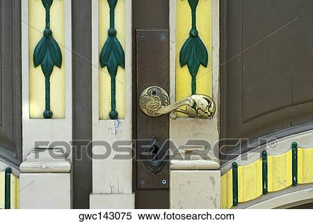 Close-up of a closed door View Large Photo Image Stock Photography - Close-up of a closed door. Fotosearch