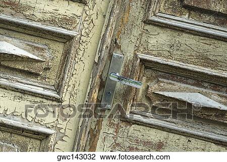 Close-up of an old door View Large Photo Image Stock Image - Close-up of an old door. Fotosearch