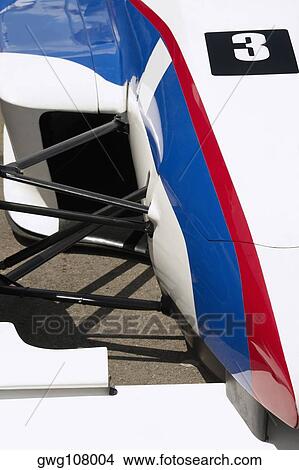 Close-up of a racecar View Large Photo Image Picture - Close-up of a racecar. Fotosearch