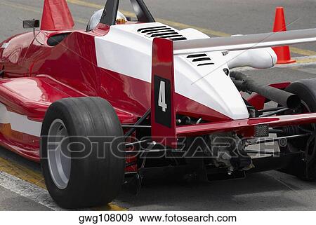 Close-up of a racecar View Large Photo Image Stock Photo - Close-up of a racecar. Fotosearch