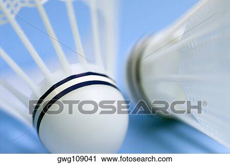 Close-up of two shuttlecocks View Large Photo Image Stock Image - Close-up of two shuttlecocks. Fotosearch