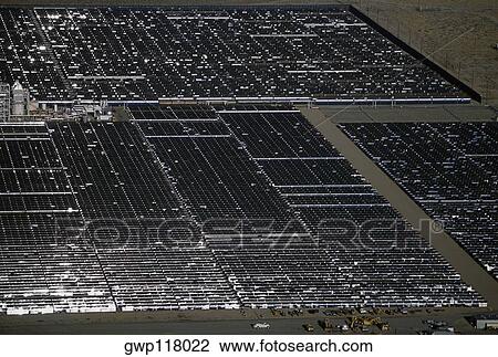 Solar power via parabolic trough mirrors, Daggett, California View Large Photo Image Stock Image - Solar power via parabolic trough mirrors, Daggett, California. Fotosearch