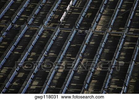 Solar power via parabolic trough mirrors, Daggett, California View Large Photo Image Stock Image - Solar power via parabolic trough mirrors, Daggett, California. Fotosearch