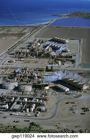 Geothermal power plant, Calipatria, California View Large Photo Image Picture - Geothermal power plant, Calipatria, California . Fotosearch