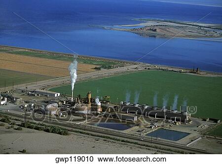 Geothermal power plant, Calipatria, California View Large Photo Image Stock Image - Geothermal power plant, Calipatria, California . Fotosearch