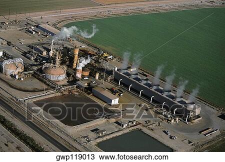 Geothermal power plant, Calipatria, California View Large Photo Image Stock Image - Geothermal power plant, Calipatria, California . Fotosearch