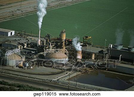 Stock Photography - Geothermal power plant, Calipatria, California . Fotosearch