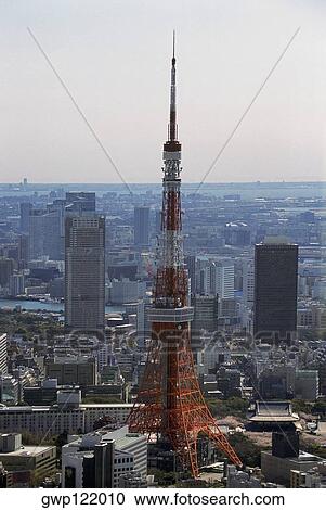 Aerial view of Tokyo, Japan View Large Photo Image Stock Image - Aerial view of Tokyo, Japan. Fotosearch