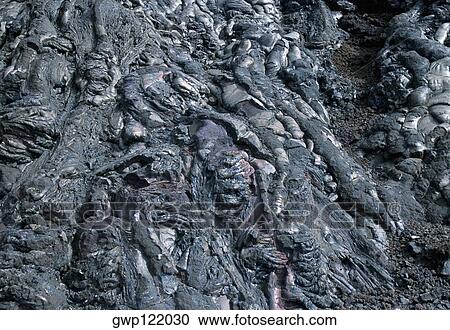 Patterns in Pahoehoe lava, Big Island, Hawaii View Large Photo Image Stock Image - Patterns in Pahoehoe lava, Big Island, Hawaii . Fotosearch