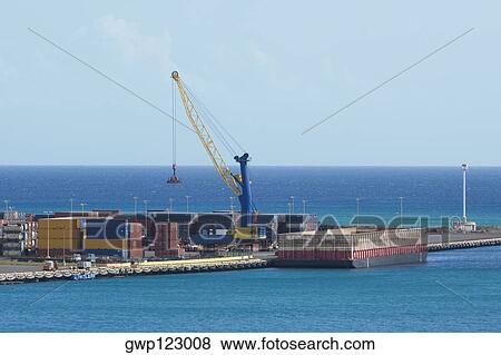 Cargo containers at a commercial dock, Honolulu, Oahu, Hawaii Islands, USA View Large Photo Image Stock Photo - Cargo containers at a commercial dock, Honolulu, Oahu, Hawaii Islands, USA. Fotosearch