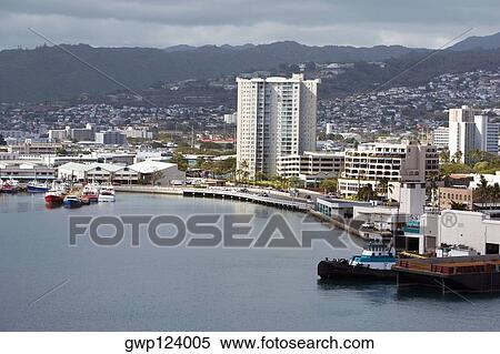 Buildings at the waterfront View Large Photo Image Stock Photography - Buildings at the waterfront. Fotosearch
