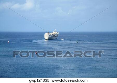 Cruise ship in the sea View Large Photo Image Stock Photography - Cruise ship in the sea. Fotosearch