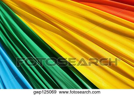 Close-up of a rainbow flag View Large Photo Image Stock Photo - Close-up of a rainbow flag. Fotosearch