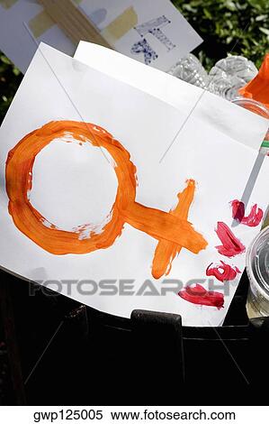 Female symbol and disposable cups in a garbage bin View Large Photo Image Stock Photography - Female symbol and disposable cups in a garbage bin. Fotosearch