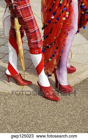 Low section view of two people in a gay pride parade View Large Photo Image Stock Image - Low section view of two people in a gay pride parade. Fotosearch