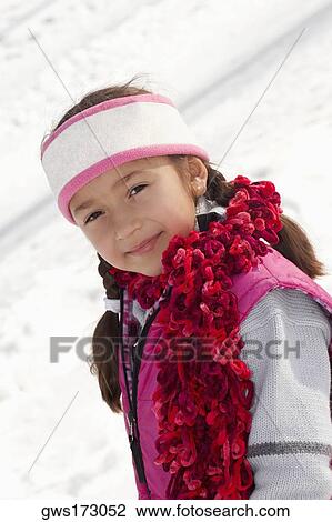 Portrait of a girl smiling View Large Photo Image Stock Image - Portrait of a girl smiling. Fotosearch