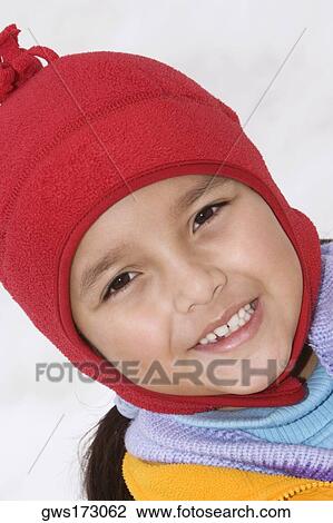 Portrait of a girl smiling View Large Photo Image Stock Image - Portrait of a girl smiling. Fotosearch
