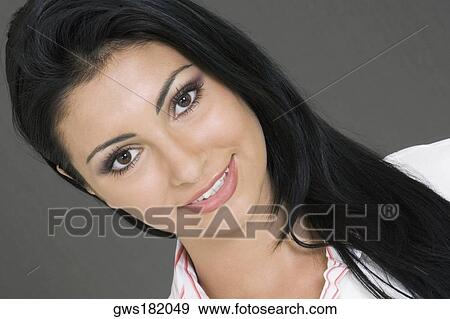 Portrait of a businesswoman smiling View Large Photo Image Stock Photo - Portrait of a businesswoman smiling. Fotosearch