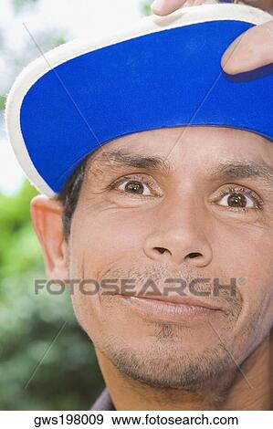 Portrait of a mature man grinning View Large Photo Image Stock Photo - Portrait of a mature man grinning. Fotosearch