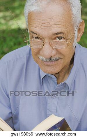 Stock Photograph - Portrait of a senior man smiling. Fotosearch