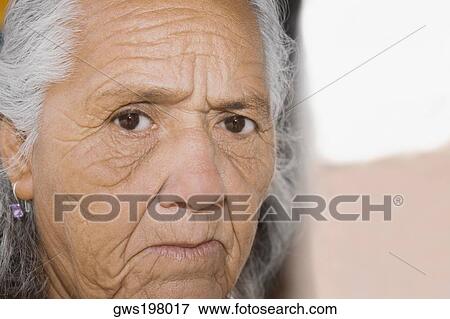 Portrait of a senior woman View Large Photo Image Stock Photo - Portrait of a senior woman. Fotosearch
