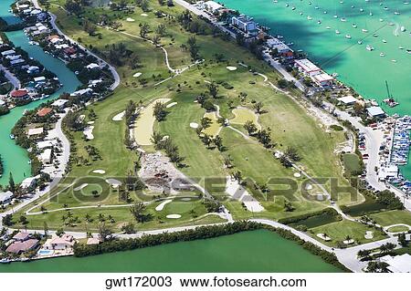 Aerial view of tourist resorts along the sea, Florida Keys, Florida, USA View Large Photo Image Stock Image - Aerial view of tourist resorts along the sea, Florida Keys, Florida, USA. Fotosearch