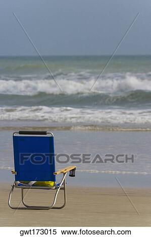 Lounge chair on the beach, Daytona Beach, Florida, USA View Large Photo Image Stock Photography - Lounge chair on the beach, Daytona Beach, Florida, USA. Fotosearch