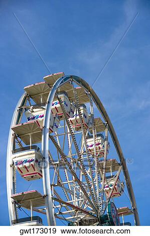 Low angle view of a ferris wheel, Riverfront Park, Cocoa Village, Cocoa Beach, Florida, USA View Large Photo Image Stock Photo - Low angle view of a ferris wheel, Riverfront Park, Cocoa Village, Cocoa Beach, Florida, USA. Fotosearch