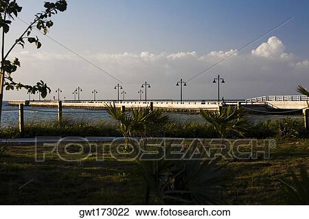 Pier in the sea, White Street Pier, Key West, Florida, USA View Large Photo Image Stock Image - Pier in the sea, White Street Pier, Key West, Florida, USA. Fotosearch