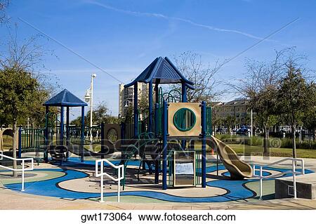 Slides in a park, Cotanchobee Ft. Brooke Park, Tampa, Florida, USA View Large Photo Image Picture - Slides in a park, Cotanchobee Ft. Brooke Park, Tampa, Florida, USA. Fotosearch