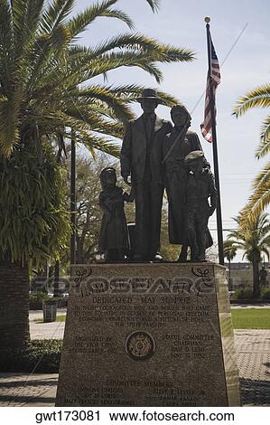 Statues in a park, Ybor City, Tampa, Florida, USA View Large Photo Image Stock Image - Statues in a park, Ybor City, Tampa, Florida, USA. Fotosearch