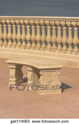 Bench near a balustrade, Altamonte Springs, Orlando, Florida, USA View Large Photo Image Stock Image - Bench near a balustrade, Altamonte Springs, Orlando, Florida, USA. Fotosearch