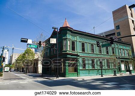 Buildings along a street, Magnolia Street, Orlando, Florida, USA View Large Photo Image Stock Photo - Buildings along a street, Magnolia Street, Orlando, Florida, USA. Fotosearch