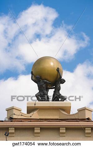 Statue on a building, Altamonte Springs, Orlando, Florida, USA View Large Photo Image Picture - Statue on a building, Altamonte Springs, Orlando, Florida, USA. Fotosearch