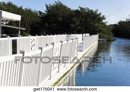 Stock Image - Bridge over a river, Florida Keys, Florida, USA. Fotosearch