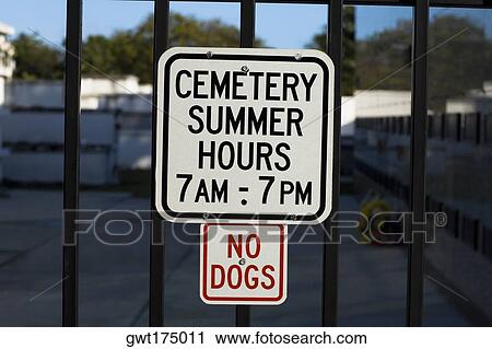 Stock Image - Close-up of an information board, Key West, Florida, USA. Fotosearch