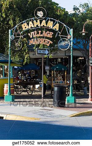 Entrance gate of a market, Bahama Village Market, Key West, Florida, USA View Large Photo Image Stock Image - Entrance gate of a market, Bahama Village Market, Key West, Florida, USA. Fotosearch
