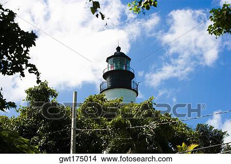Low angle view of a lighthouse, Key West Lighthouse Museum, Key West, Florida, USA View Large Photo Image Picture - Low angle view of a lighthouse, Key West Lighthouse Museum, Key West, Florida, USA. Fotosearch
