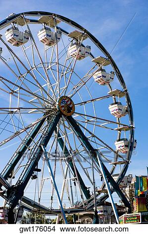 Low angle view of a ferris wheel, Riverfront Park, Cocoa Village, Cocoa Beach, Florida, USA View Large Photo Image Picture - Low angle view of a ferris wheel, Riverfront Park, Cocoa Village, Cocoa Beach, Florida, USA. Fotosearch