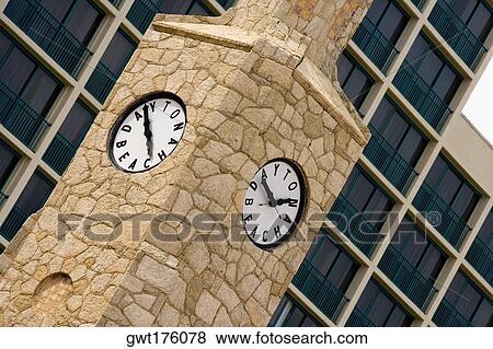 Low angle view of a tower, Daytona Beach, Florida, USA View Large Photo Image Stock Photo - Low angle view of a tower, Daytona Beach, Florida, USA. Fotosearch
