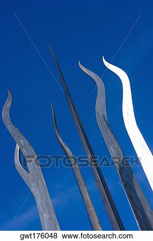 Low angle view of sculptures, Plant Park, University Of Tampa, Tampa, Florida, USA View Large Photo Image Stock Photo - Low angle view of sculptures, Plant Park, University Of Tampa, Tampa, Florida, USA. Fotosearch