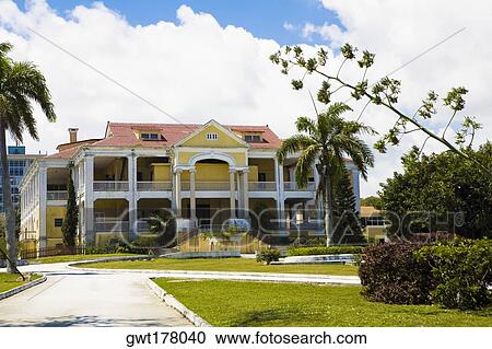 Garden near a museum, National Museum, Nassau, Bahamas View Large Photo Image Stock Image - Garden near a museum, National Museum, Nassau, Bahamas. Fotosearch