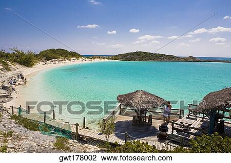 High angle view of a beach, Exuma, Bahamas View Large Photo Image Stock Image - High angle view of a beach, Exuma, Bahamas. Fotosearch