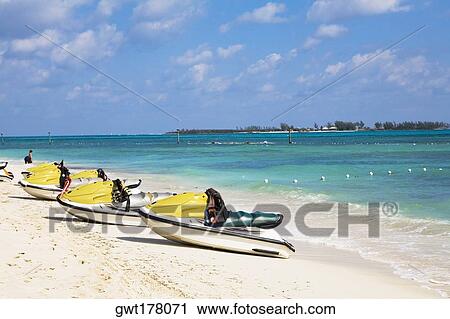 Jet boats on the beach, Cable Beach, Nassau, Bahamas View Large Photo Image Stock Image - Jet boats on the beach, Cable Beach, Nassau, Bahamas. Fotosearch