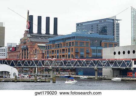 Buildings at the waterfront, Maritime Museum, National Aquarium, Inner Harbor, Baltimore, Maryland, USA View Large Photo Image Stock Image - Buildings at the waterfront, Maritime Museum, National Aquarium, Inner Harbor, Baltimore, Maryland, USA. Fotosearch